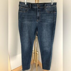 Time and Tru High Rise Denim Jeans Size 18